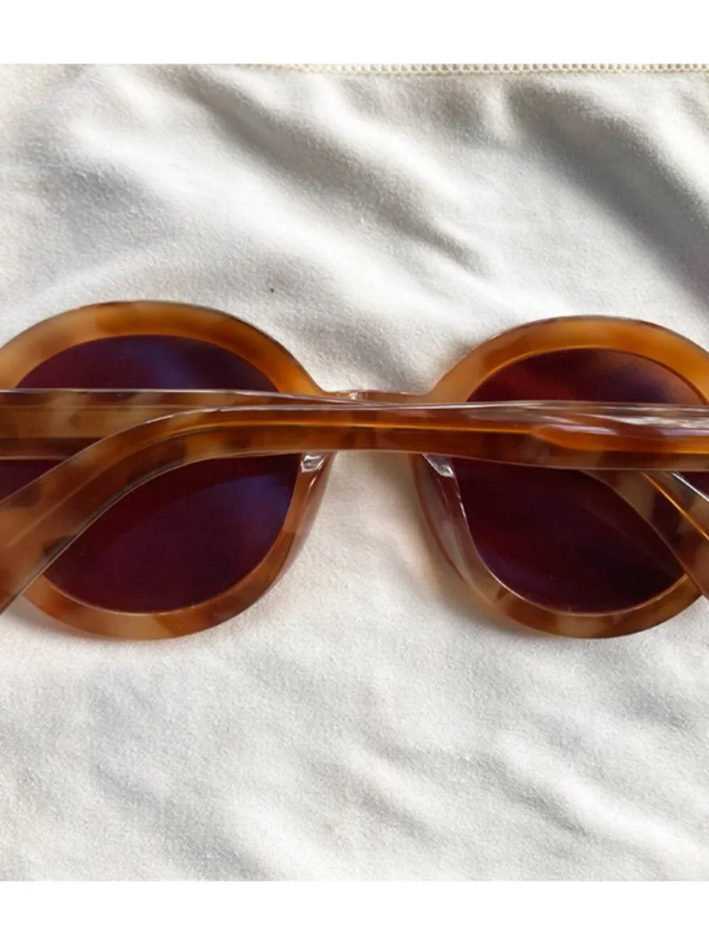 Garrett Leight Julien Sun sunglasses Ember Tortoise/Semi-Flat Oak